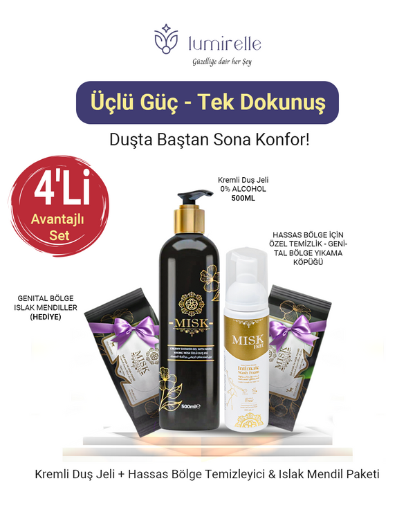 Triple Power Günlük Intım ve Vücut Bakım Seti