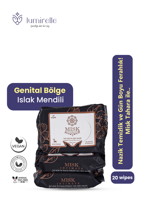 Genital Bölge Islak Mendil